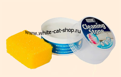 Компания «Белый кот» : Паста чистящая из белой глины Cleaning stone, 400г